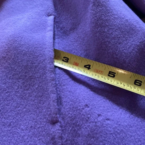 Eileen Fisher Open Jacket/Coat Light Plum/Purple Sz Petite S - Picture 12 of 12